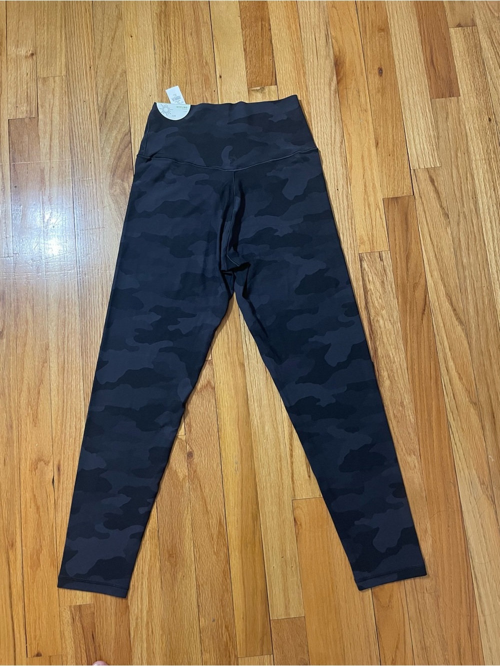 aerie Black Camo High-Rise Leggings